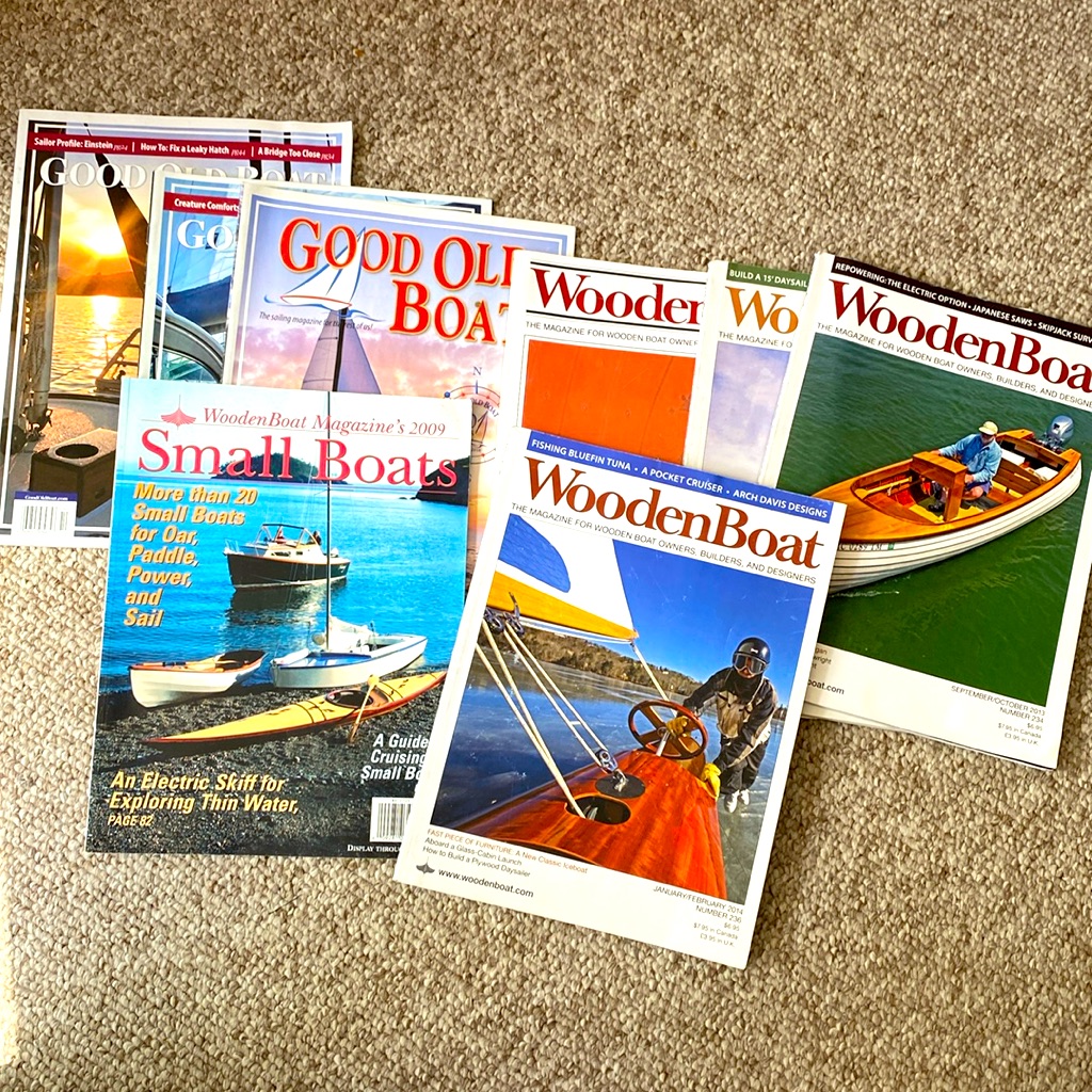 Boat Building Magazines Eight Soft Cover Magazines